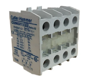 C320KGT12-A2 Cutler Hammer 3NC Top Mount Auxiliary Contact -NEW --SES - Picture 1 of 2