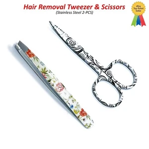 Superscharfe Augenbrauen Haarentfernung Daumen Pinzette Rot Nagelhautschere Pfeilspitze - Bild 1 von 3