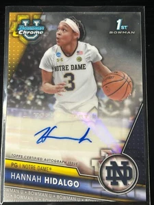 Hannah Hidalgo 2023-24 Bowman University Chrome Prospect Rookie Auto #BCPA-HH - Foto 1 di 2