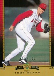 2002 Upper Deck UD Plus Retail Troy Glaus 2 Angels 0040/1125 - Picture 1 of 2