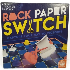 MindWare Rock Paper Switch Board Game - Strategical Game - COMPLETE - Picture 1 of 9