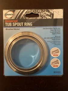 Danco 80002 Tub Spout Ring, Brushed Nickel - Picture 1 of 2
