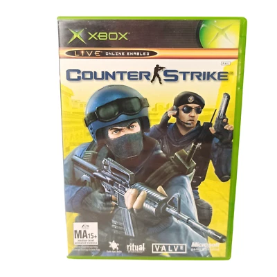 XBox Original Counter Strike Microsoft Video Game Complete Manual Region PAL - Image 1 of 4