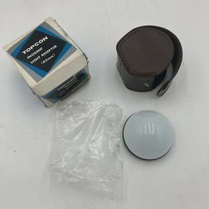 Topcon Tokyo kogaku Incident Light Receptor 65mm For Lens w/ Case And Box - Picture 1 of 12