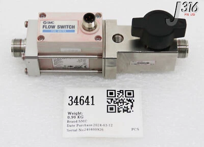 34641 SMC Durchfluss Schalter M. / INA-24-73-04 PF2W520-04-1 - Bild 1 von 4