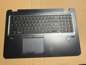 HP ZBook 15U G3 Laptop Palmrest Touchpad Fingerprint Reader Assembly 821155-001 - Picture 1 of 3