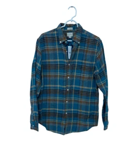 J Crew Button Down Hemd Mehrfarbig Kariert Herren M Langarm Slim Fit Neu mit Etikett - Bild 1 von 9