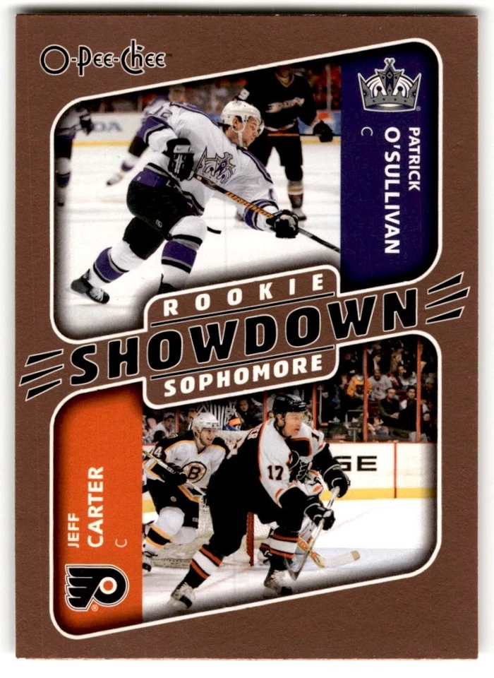 Jeff Carter/Patrick O'Sullivan 2006-07 O-Pee-Chee Rookie Showdown #627 - Image 1 of 2