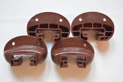 4x Guía de cajón Kenlin Rite Trak II 158 168 con tornillos - Auténtico Foto 1 de 4