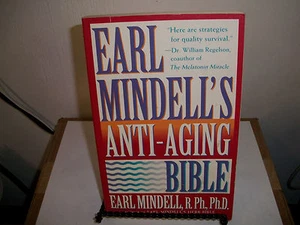 Earl Mindell's Anti-Aging Bible by Earl L. Mindell (1996, Paperback) - Picture 1 of 1