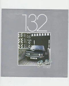 FIAT 132 - 2000 Bellini Prospekt / Brochure 10. 1979 UK/GB market englisch - Picture 1 of 6
