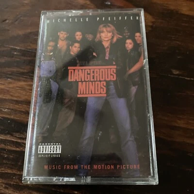 DANGEROUS MINDS Soundtrack Cassette Tape 1995 CANADA RELEASE Rare - Image 1 of 3