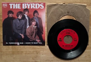 7" 45 SP THE BYRDS (BOB DYLAN) MR TAMBOURINE MAN COLUMBIA 43271 - Picture 1 of 2