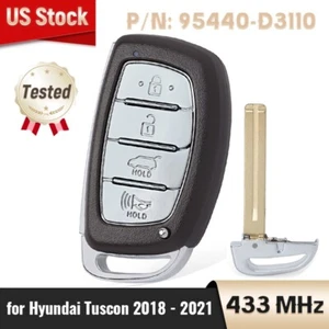 for Hyundai Tuscon 2018 2019 2020 2021 Keyless Smart Key Remote Fob 95440-D3110 - Picture 1 of 5