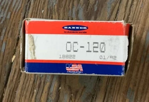 BANNER OC-120 AC INPUT MODULE 120VAC 18822 8 PIN NEW IN BOX - Picture 1 of 6
