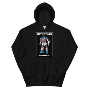 Transgender Trans LGBT Hoodie, Optimus Pride Hoodie, Transformer Hoodie - Bild 1 von 4
