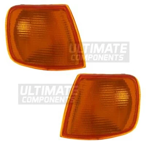Front Indicators Lights Lamps Ford Sierra Mk2 Hatchback 1987-1990 Amber 1 Pair - Picture 1 of 24