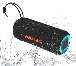 Altoparlante Bluetooth Wireless Portatile Impermeabile Stereo Basso Suono USB FM Radio - Foto 1 di 7