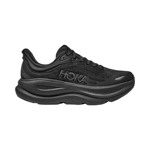 Men's Hoka Bondi 9 D Width Black Black - Picture 1 of 6