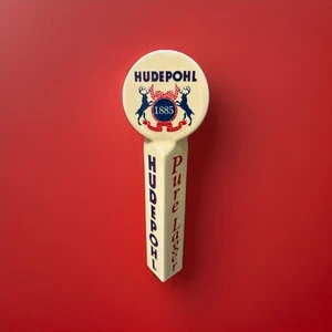Hudepohl Brewing Company Pure Grain Lager 10" Bier Zapfhahn Griff - Bild 1 von 1