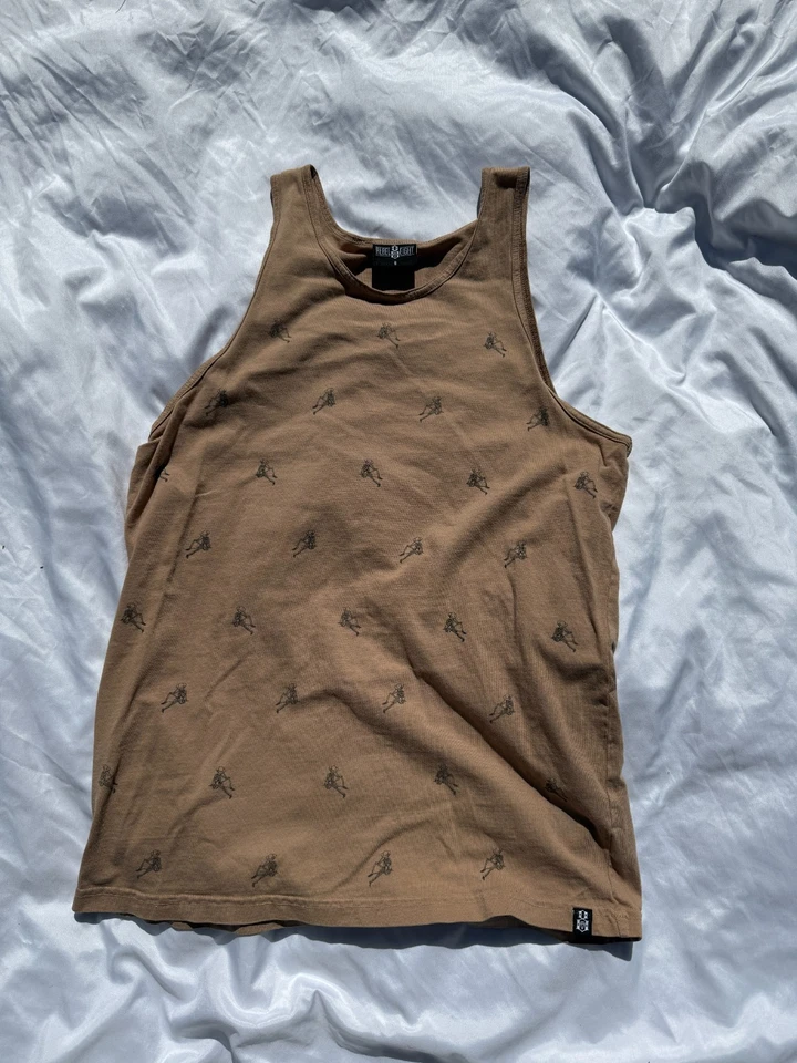 Original Rebel 8 Brand Men's Tank Top Designed by Mike Giant Small but Wears Med - Image 1 of 1