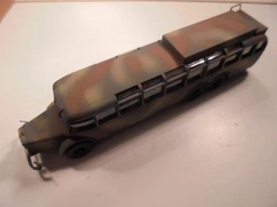 Wehrmacht 1:87 Brekina  Stabsbus MB O 10000  top gebrusht - Bild 1 von 4