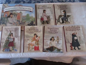 American Girl  SAMANTHA'S WORLD HC BOOK & Unread 6 PB Book set - Bild 1 von 4