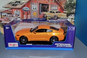 2015 Ford Mustang GT Fastback 1:18 Diecast Car Model Maisto Special Edition - Picture 1 of 5