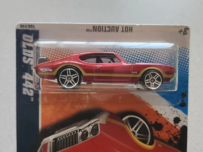 SUBASTA HOT WHEELS 2011 - ERROR DE EMBALAJE OLDS 442 - AL REVÉS Foto 1 de 2