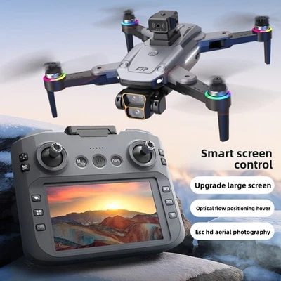 6K Dual Camera Brushless Drone with 4.5" Screen Remote and Dual Batteries - Image 1 of 4