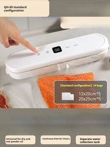 Household Vacuum Sealing Machine Small Fresh-keeping Packaging Machine Vacuuming - Picture 1 of 22