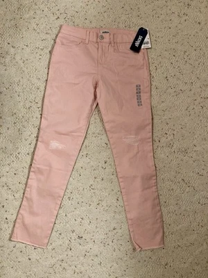 NUEVO Pantalones de mezclilla OshKosh Bigosh rosa ajustados jóvenes niñas talla 10 se adapta a 24x26 nuevos con etiquetas Foto 1 de 4
