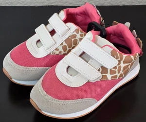 Athletic Works Kleinkind Mädchen Retro Jogginghose Giraffe Schuhe Größe 10 BRANDNEU - Bild 1 von 10