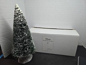 Albero di abete smerigliato Dept 56 Village 15 pollici # 5231 - 0 con scatola - Foto 1 di 5