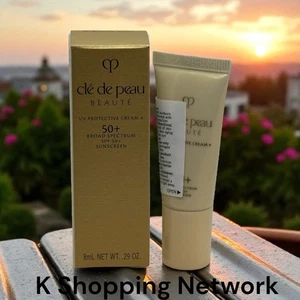 Cle de peau UV protective cream spf 50+ sunscreen 8ml/ .29 oz Fresh New Version - Picture 1 of 2