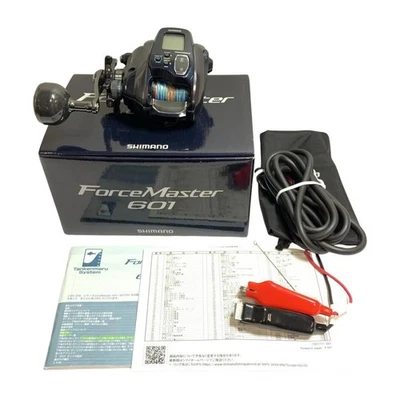 Carrete eléctrico Shimano 20 Force Master 601 con caja y manual usado JP - Imagen 1 de 4