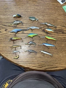 17PCS Lot Crankbaits. Rapala, IKE, More. USED 1 1/2” To 4 1/2” Long. - Picture 1 of 24