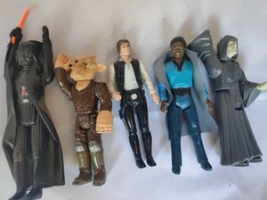 Star Wars Vintage Figuren – Kenner 1980er – 5er Set – Darth Vader, Han Solo - Bild 1 von 19