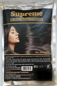 Indigofera Tinctoria Black Henna Leaf Powder Hair Dye Powder Supreme 100% Pure - Picture 1 of 2