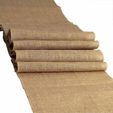 Natural Jute Fabric Ribbon Plain Flax Linen Burlap Eco Material Craft Decor