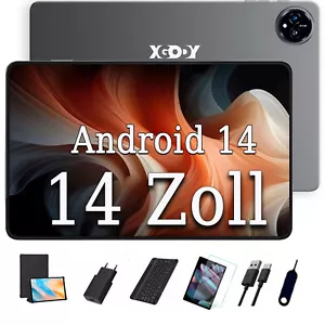 NEW Tablet 14" Android 15 16GB+256GB/24GB+256GB Octa core 5G WiFi Tablets PC IPS - Bild 1 von 23