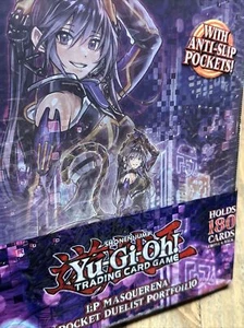 Yu-Gi-Oh! Nuovo Sigillato Portafoglio 9 tasche I:P MASQUERENA raccoglitore cartella duellante - Foto 1 di 2