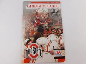 2014 OHIO STATE OSU FOOTBALL OFFICIAL GRIDIRON GUIDE BY MARATHON - Picture 1 of 5
