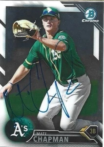 2016 Bowman Chrome Matt Chapman #BDC-164 - Picture 1 of 1