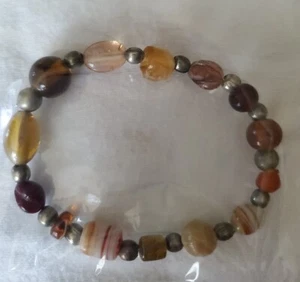 ๐ฆ๐ ๐Resort Gifts And Collectibles FUN Fashion Jewelry Brown Stone Tones! "H" - Picture 1 of 3