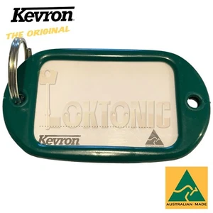 Kevron Pack10 DK Verde Grande Hotel Llaves Etiquetas Garaje Escuela Sala de Espectáculos Cobertizo - Imagen 1 de 1