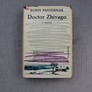 Doctor Zhivaho A Novel Boris Pasternak Hardcover Dustcover Pantheon 1958 - Imagen 1 de 11
