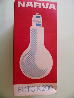 Narva Foto K200 Studiobeleuchtung 200W Narva Photo K200 Studio lighting 200W - Bild 1 von 3