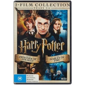 Harry Potter And Prisoner of Azkaban / Goblet of Fire (DVD, 2-Disc) PAL Region 4 - Picture 1 of 5