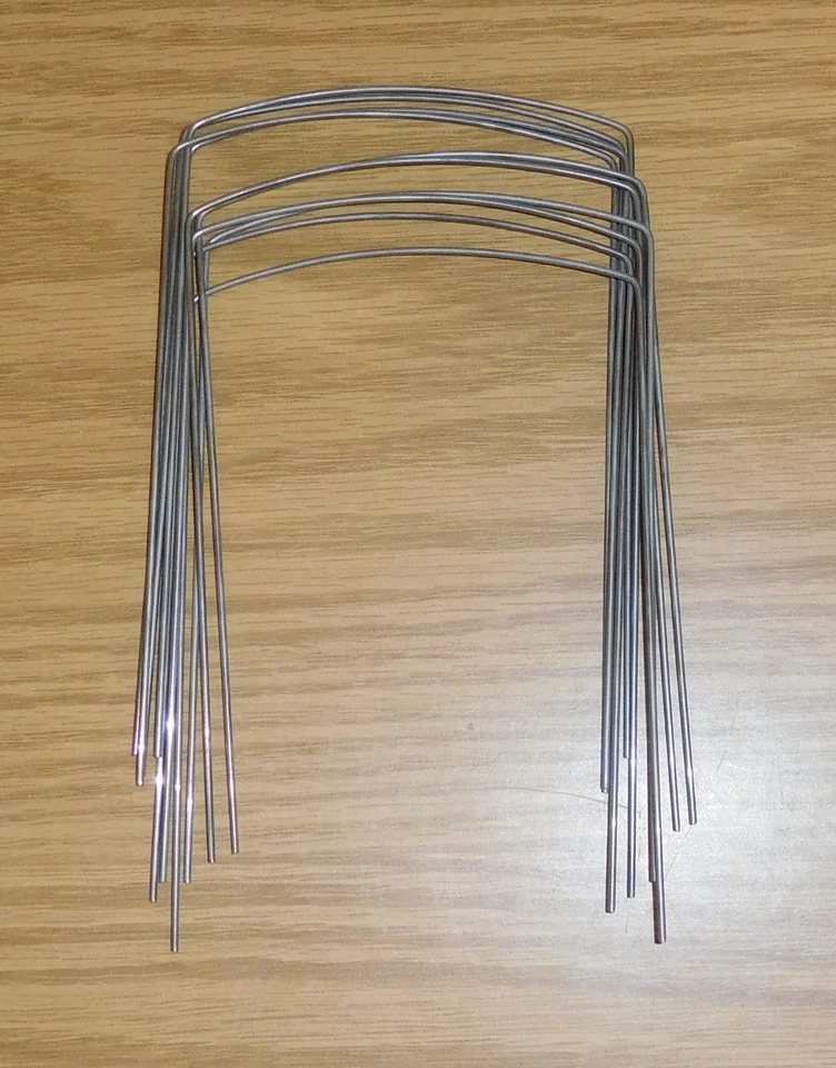 LIONEL LARGE G SCALE TRAIN PARTS: 1 DOME TANK CAR METAL HANDRAILS SILVER LOT 10 - Image 1 of 1